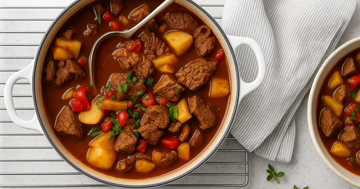 Goulasch à la hongroise