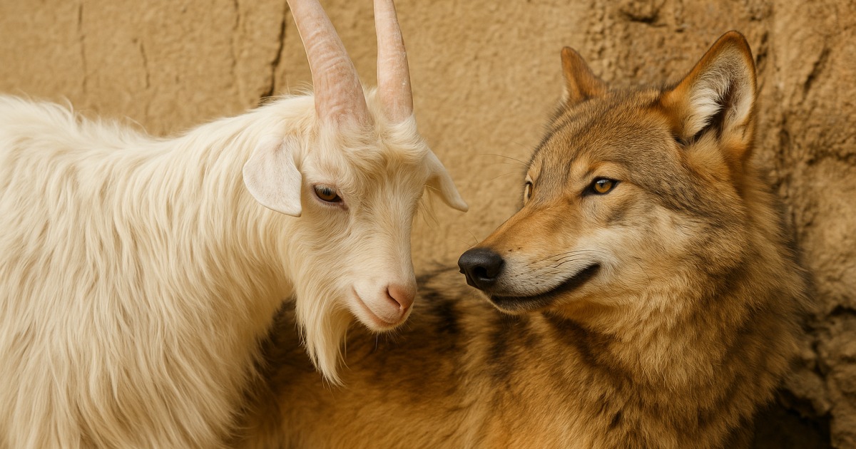 La chèvre ou le loup?