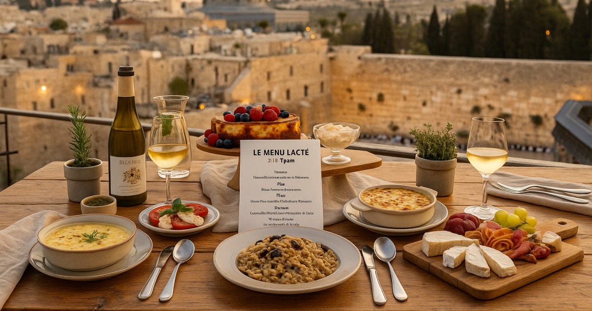 Un menu lacté à Chavou'ote ?